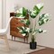 2-Pack Artificial Monstera Deliciosa Tree 4 FT Faux Tropical Decorative Plant